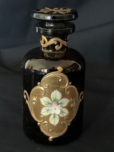 Flacon murano fleurs - flacon,, murano,