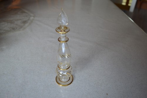 Ancien flacon parfum verre - flacon, de