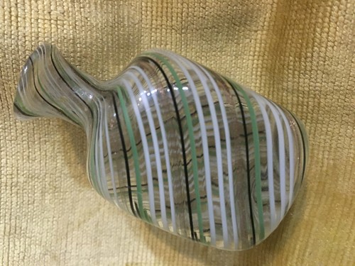 Flacon verre soufflé