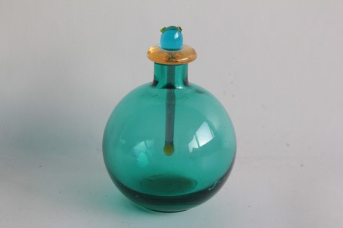 Flacon verre soufflé nason - soufflé, v.